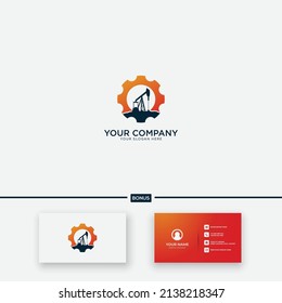 Drill oil control simple logo