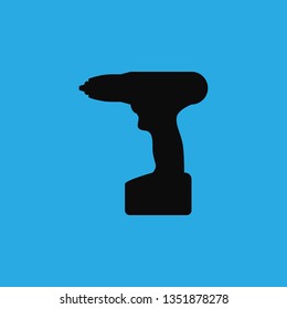 drill on charge icon vector