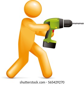 Drill Person icon