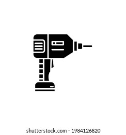 Drill tool icon, eps 10