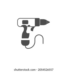 Logo-Design-Vorlage für das Bohrwerkzeug