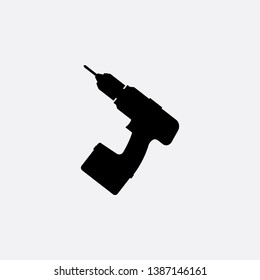 drill tool icon sign signifier vector
