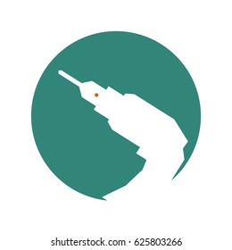 drill tool isolated icon
