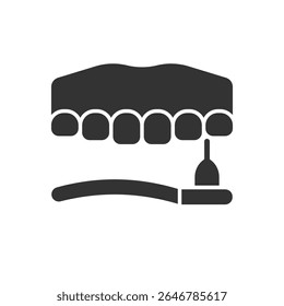 Drill Tooth Icon - Drilling Tooth Icon