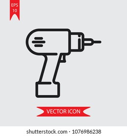 Drill vector icon