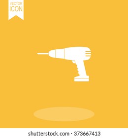 Drill vector icon.