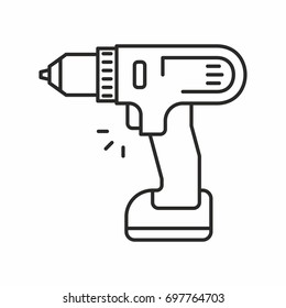 Drill vector icon