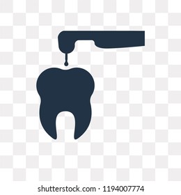 Drill vector icon isolated on transparent background, Drill transparency concept can be used web and mobile
