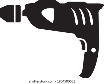 ilustración del vector de perforación aislada en un fondo blanco.