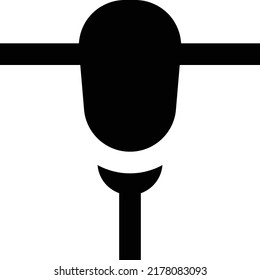 Drill Vector illustration on a transparent background.Premium quality symbols.Glyphs vector icon for concept and graphic design.