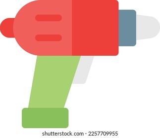 ilustración del vector de taladro en un fondo transparente. Símbolos de calidad superior. Iconos vectoriales de glifos para diseño de conceptos y gráficos. 
