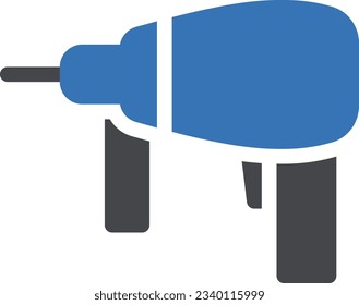 drill Vector illustration on a transparent background.Premium quality symmbols.Glyphs vector icon for concept and graphic design. 
