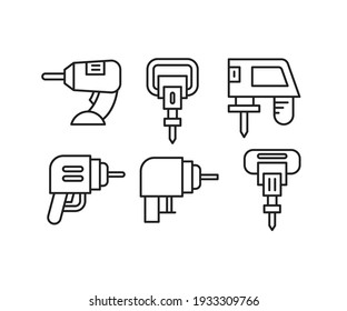 los iconos del controlador y del auger establecen el vector