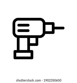 driller icon or logo isolated sign symbol vector illustration - high quality black style vector icons
