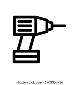 driller icon or logo isolated sign symbol vector illustration - high quality black style vector icons
