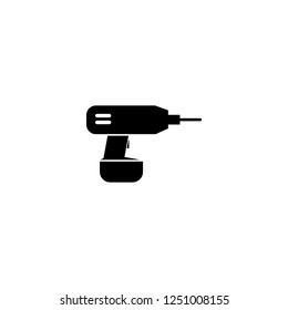 driller vector icon. driller sign on white background. driller icon for web and app