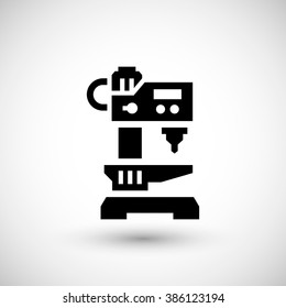 Drilling machine icon