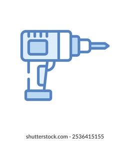 Drilling Machine icon vector stock illustration