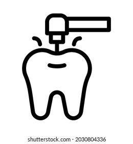 gráfico vectorial de ilustración de icono de perforación