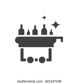 Drink in airport icon vector design