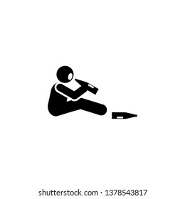 Drink, alcohol, hard icon. Element of liver cancer icon. Premium quality graphic design icon. Signs and symbols collection icon for websites, web design