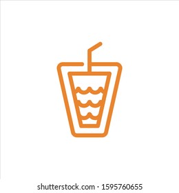 Drink or Beer Icon Vector, Drink Bottle Vector Icon, Simple and Clean Drink Icon.