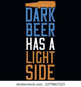 Drink beer tshirt design vector design