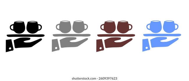 drink beverage outline icons, bottle liquor glass