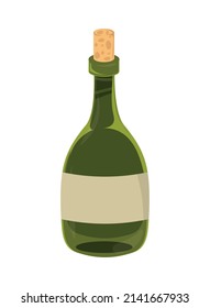 drink bottle with cork icon