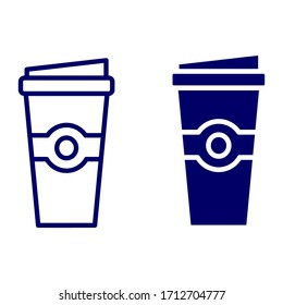 
drink bottle design with flat style. illustration of a drinking bottle in a flat style.