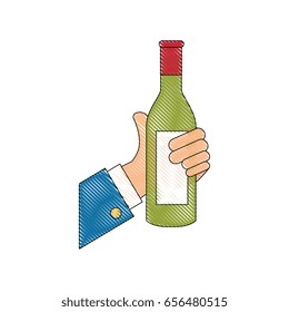 drink bottle hand