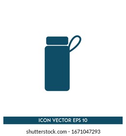 Drink bottle icon symbol design element vector eps 10