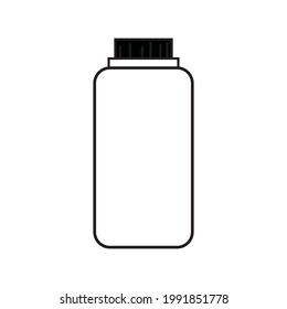 drink bottle icon vector illustration
