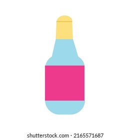 drink bottle icon vector illustration