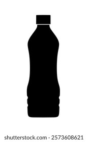 drink bottle icon vector on white background. bottle icon