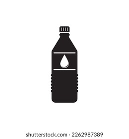 Drink bottle icon,illustration design template.