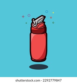 Drink bottle vector design with license for commercial use and for any purpose