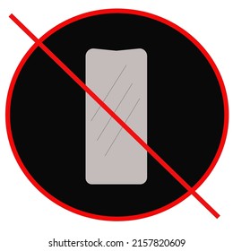 drink bottle vector icon prohibited sign