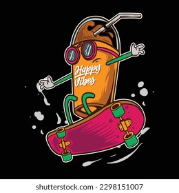 
botellas de bebidas flotando en estilo
