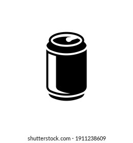 drink can icon vector   glyph style design