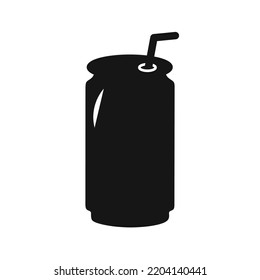drink can vector on white background