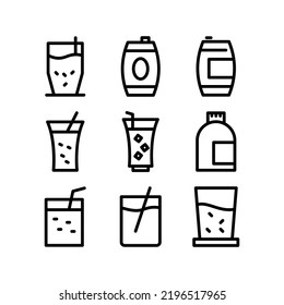 drink canister icon or logo isolated sign symbol vector illustration - Collection of high quality black style vector icons
