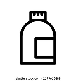 drink canister icon or logo isolated sign symbol vector illustration - high quality black style vector icons
