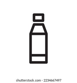 drink canister icon or logo isolated sign symbol vector illustration - high quality black style vector icons