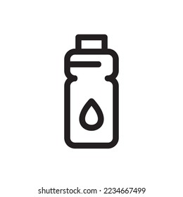 drink canister icon or logo isolated sign symbol vector illustration - high quality black style vector icons