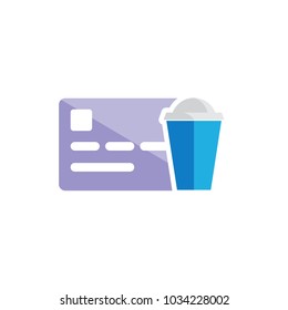 Drink Card Logo Icon Design