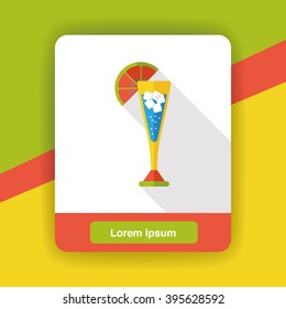 drink champagne flat icon