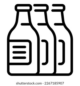 Drink club icon outline vector. Student education. Book person