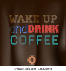 drink coffee background