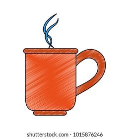 Drink coffee cup icon vector illustration graphic design